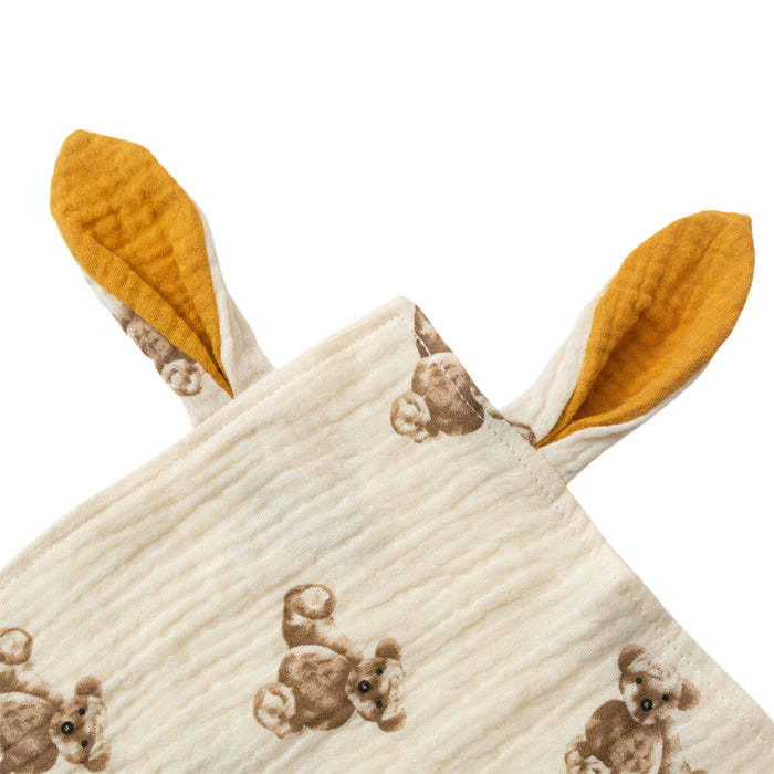 Baby Blanket Sommerfugl Soother — Australia Comforter Ears Muslin Blossom in | Bunny Cotton Baby Kids Newborn Comforter